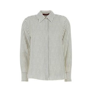 Mm Studio Women Printed Silk Lama Shirt